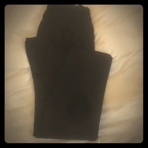 NEVER WORN Black skinny slacks